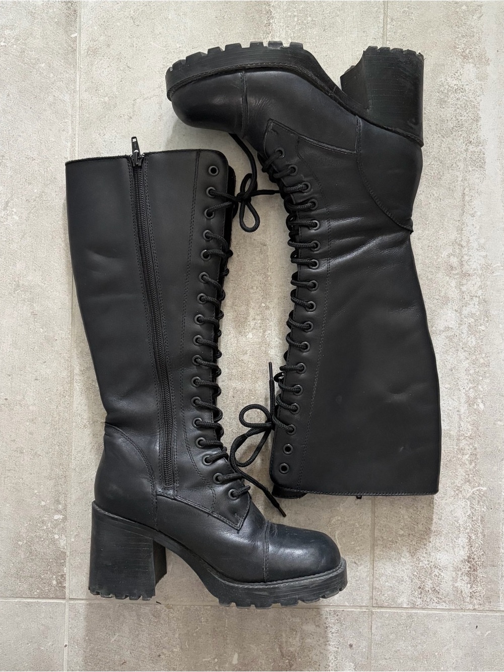 genuine leather boots - Picture 1 of 6